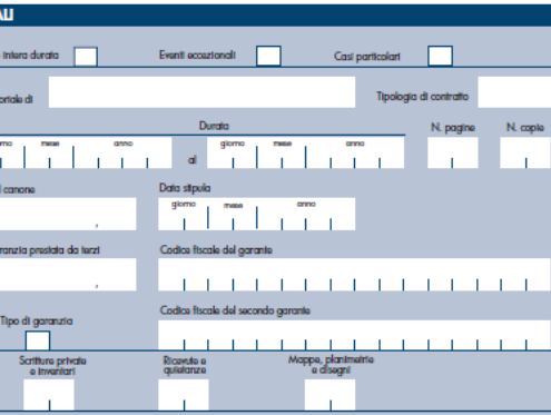 Come registrare il contratto