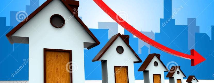 Mercato immobiliare: prezzi delle abitazioni in diminuzione