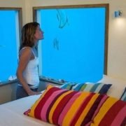 Dormire con i pesci-suite di lusso hotel subacqueo