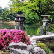 Giardino di Kenroku-en a Kanazawa il più bello del Giappone