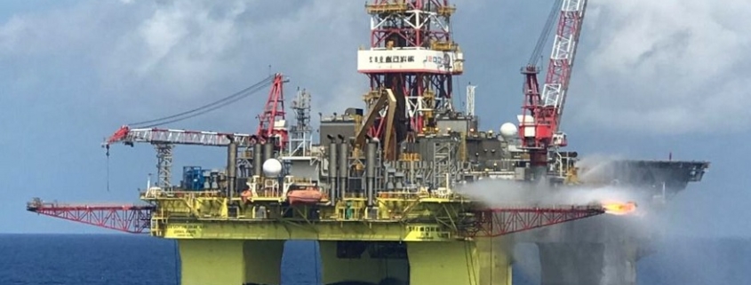 Cina: varata la piattaforma per fondali marini "Haima"