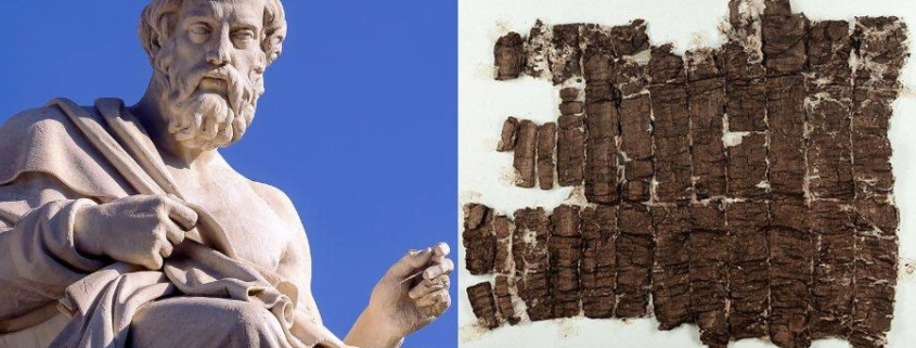 Scoperto il luogo di sepoltura di Platone grazie ai papiri di Ercolano