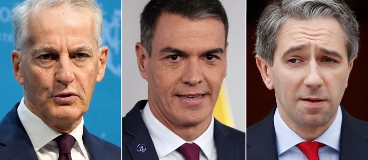 28 maggio 2024, Norvegia, Spagna e Irlanda hanno ufficializzato il riconoscimento dello Stato Palestinese