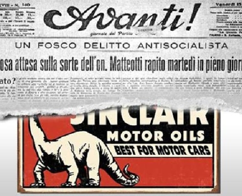 Assassinio di Matteotti: il dossier e l'affare petrolifero