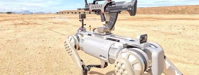 La Cina ha condotto una dimostrazione di robot militari