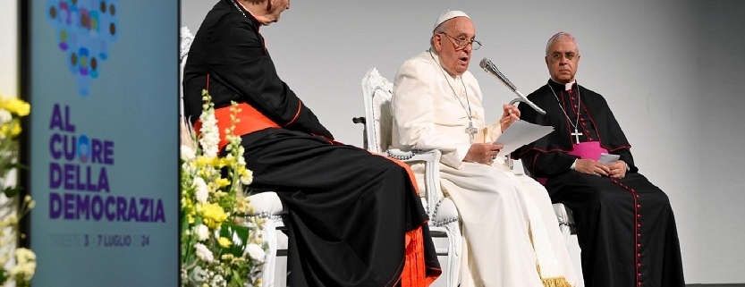 Papa Francesco a Trieste: impegno e solidarietà per la democrazia