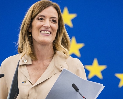Roberta Metsola rieletta Presidente del Parlamento europeo fino al 2027