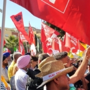 Landini corteo contro il caporalato bisogna abolire la Bossi- Fini