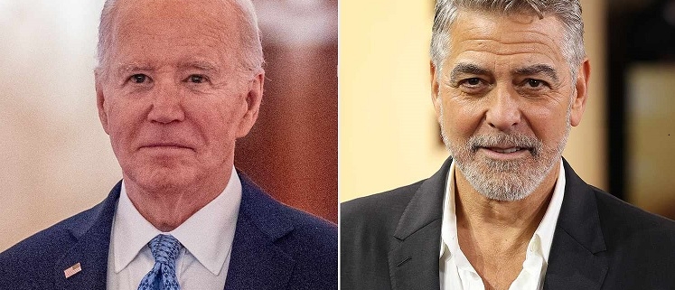 George Clooney preoccupato per la salute di Biden