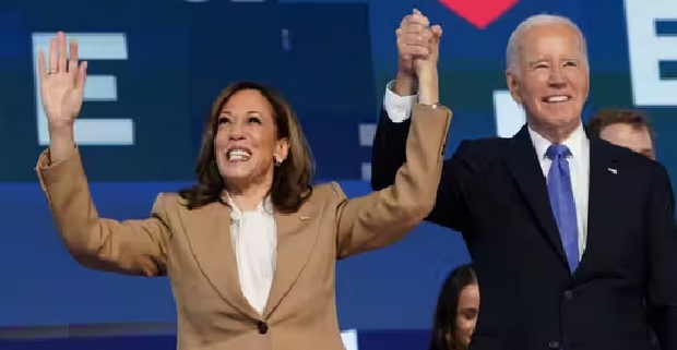 Biden passa il testimone a Kamala Harris alla Convention