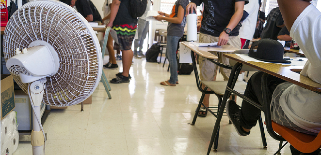 Caldo record nelle scuole italiane, SIMA propone posticipo scolastico