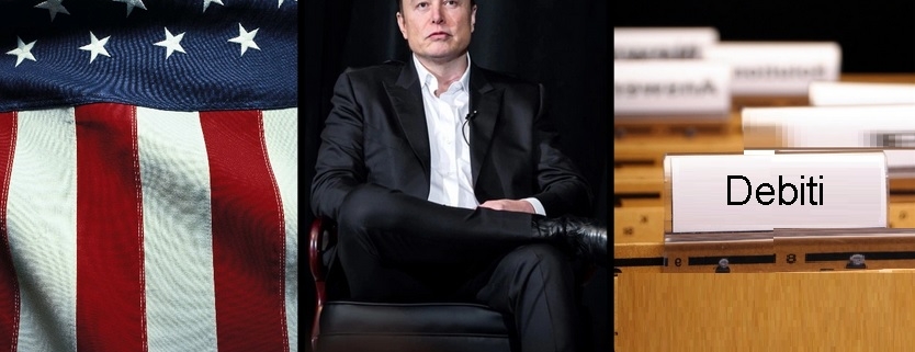 USA in recessione: Musk lancia allarme sul deficit pubblico