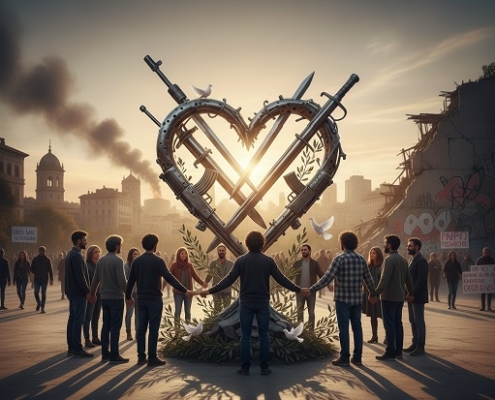 La pace: il coraggio di disarmare i cuori in un mondo inquieto. La pace nasce con la giustizia economica, dalla speranza alla fraternità