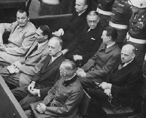 Processo di Norimberga, della responsabilità individuale, del genocidio e delle crisi internazionali