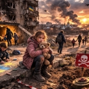 Quattro anni di guerra: i bimbi ucraini crescono tra sirene e mine. Ogni giorno in più di conflitto è un giorno sottratto all’infanzia