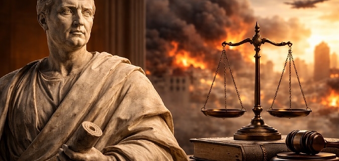 Cicerone e oggi: la libertà svanisce se le leggi tacciono. La civiltà comincia dove la forza accetta di fermarsi davanti alla legge.