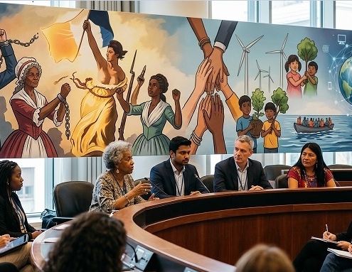 Dal 1789 a oggi: i diritti umani tra ideali rivoluzionari e sfide del nostro tempo. Gli esseri umani nascono liberi ed eguali nei diritti.