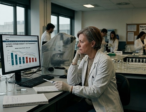 Ricerca oncologica in ritirata: perché l’Europa perde terreno e cosa rischiano davvero i pazienti. La ricerca non può perdere tempo.