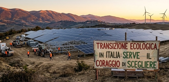 Transizione ecologica in Italia: serve il coraggio di scegliere. Necessità che riguarda il futuro energetico, economico e sociale del Paese