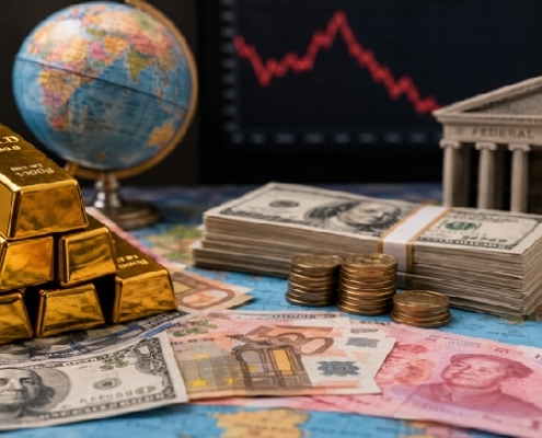 Declino strategico del dollaro come riserva. Banche centrali stanno aumentando le riserve auree che prevedono di ridurre la quota di dollari.
