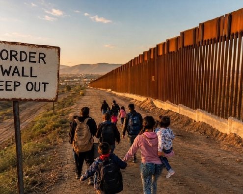 Dalla «nazione degli immigrati» all’America dei muri. Una società che costruisce muri finisce per cancellare una parte della propria storia.
