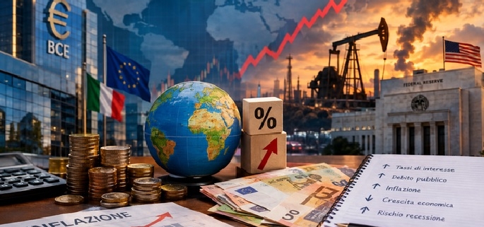 Inflazione, tassi e debito: economia mondiale rischio stagflazione. Capire quale tipo di inflazione si sta combattendo e quale costo economico si è disposti a sostenere