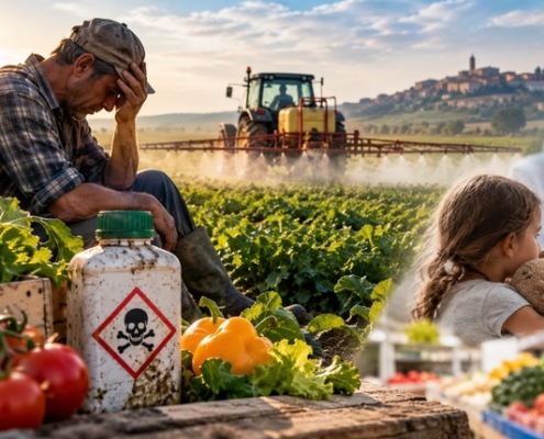 Pesticidi, l'altra faccia dell'agricoltura, salute sotto rischio crescente. Quanto rischio siamo disposti ad accettare per produrre il nostro cibo?