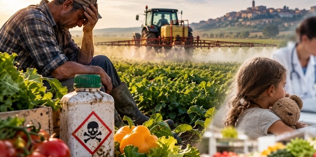Pesticidi, l'altra faccia dell'agricoltura, salute sotto rischio crescente. Quanto rischio siamo disposti ad accettare per produrre il nostro cibo?
