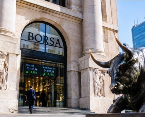 Più Borsa, più crescita: la sfida delle 1000 imprese quotate. Dati della ricerca SDA Bocconi–Borsa Italiana.